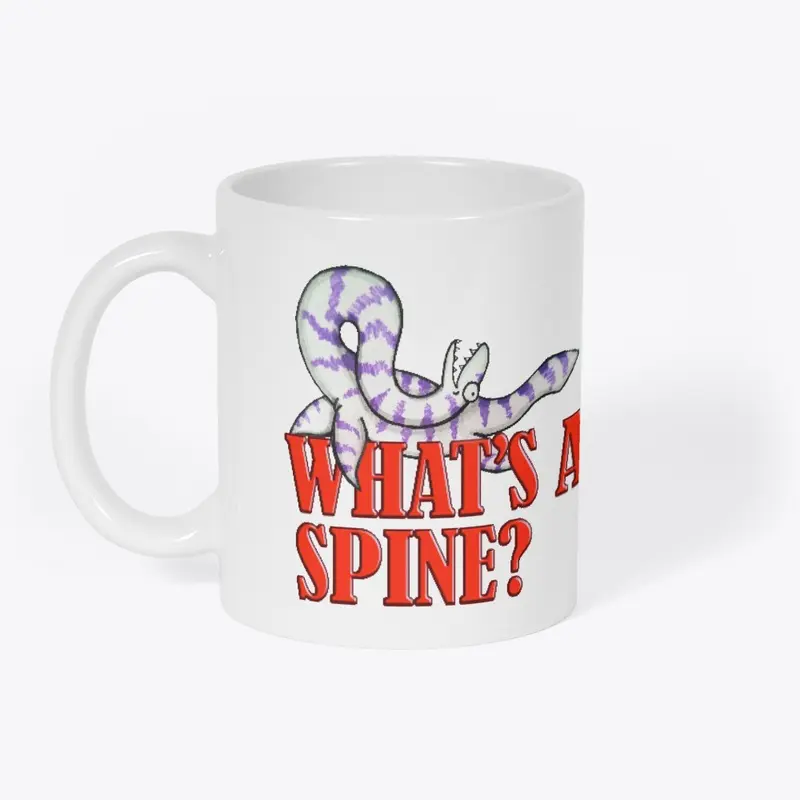 "What's a spine?" Mug