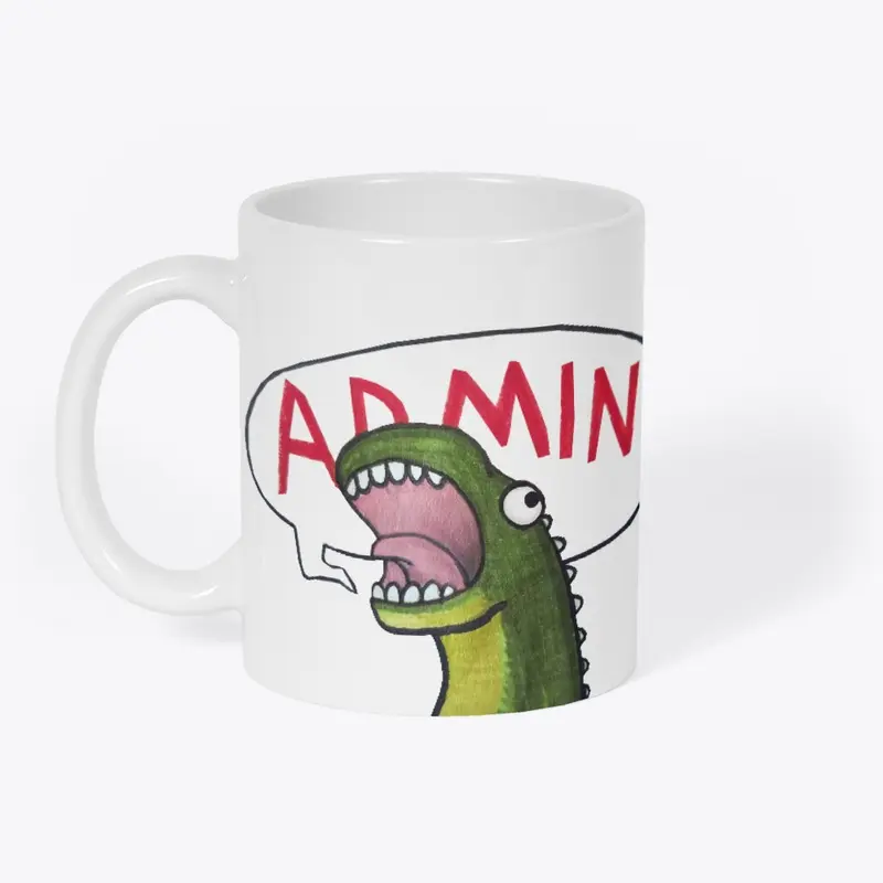 "ADMIN SPAWN WATER" Mug