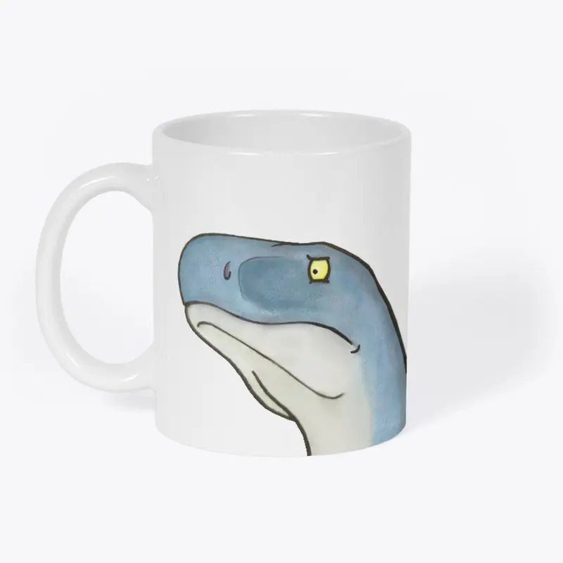 Visibly Concerned Megalosaurus Mug