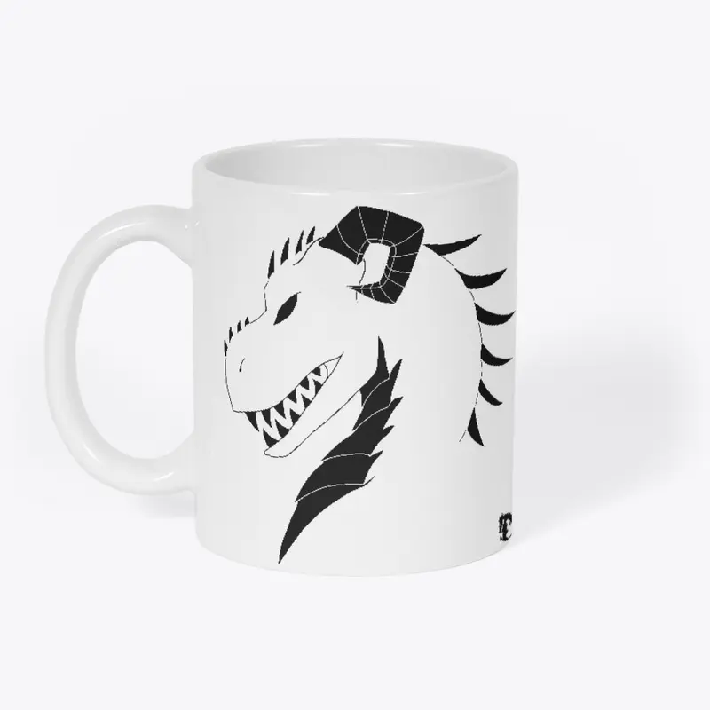 Vuthakral Stencil (Black) Coloured Mug