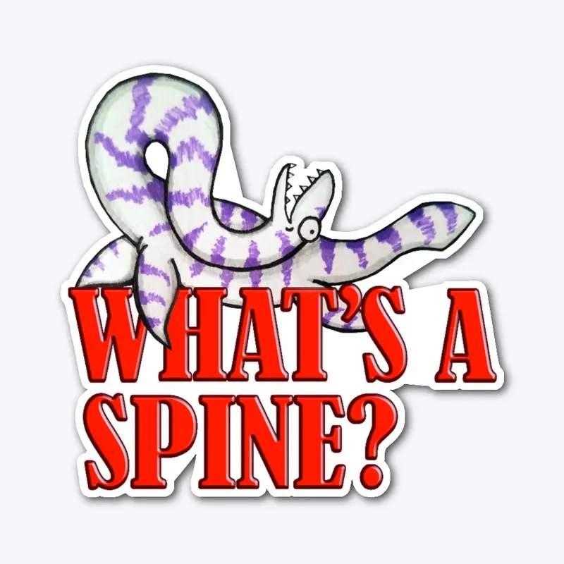 "What's a Spine?" Sticker